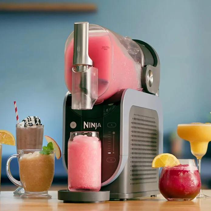 Makine për Pije të Ngrira SharkNinja Ninja Slushi / FS301EU / 200W / 2.5L / RapidChill / 6 Funksione – Blu/Hiri - 2