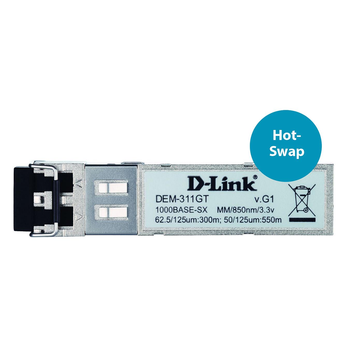 Transceiver SFP D-Link DEM-311GT, 1Gbps, Multi-Mode, 550m - Argjend - 3