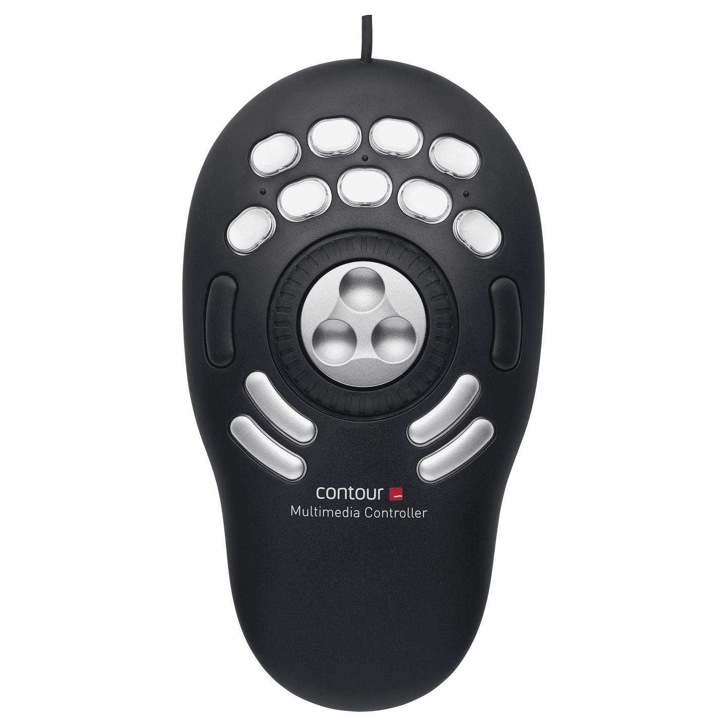 Kontroller Multimedia Contour ShuttlePRO v2 / USB / Jog & Shuttle Wheel / 15 Butona - Zezë