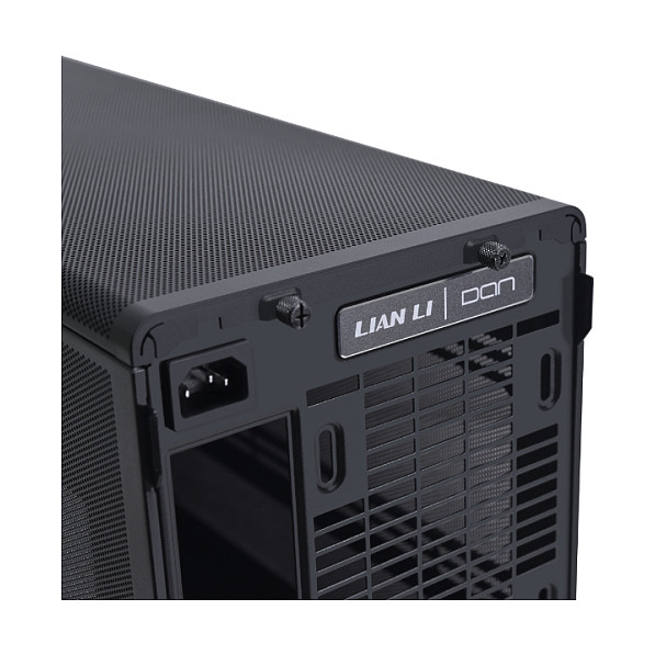 Kasë PC Lian Li A3-mATX / Micro Tower / Micro-ATX / 6x 120mm Fan Support / Mesh / Wood Front / 360mm Radiator - Zezë/Wood - 4