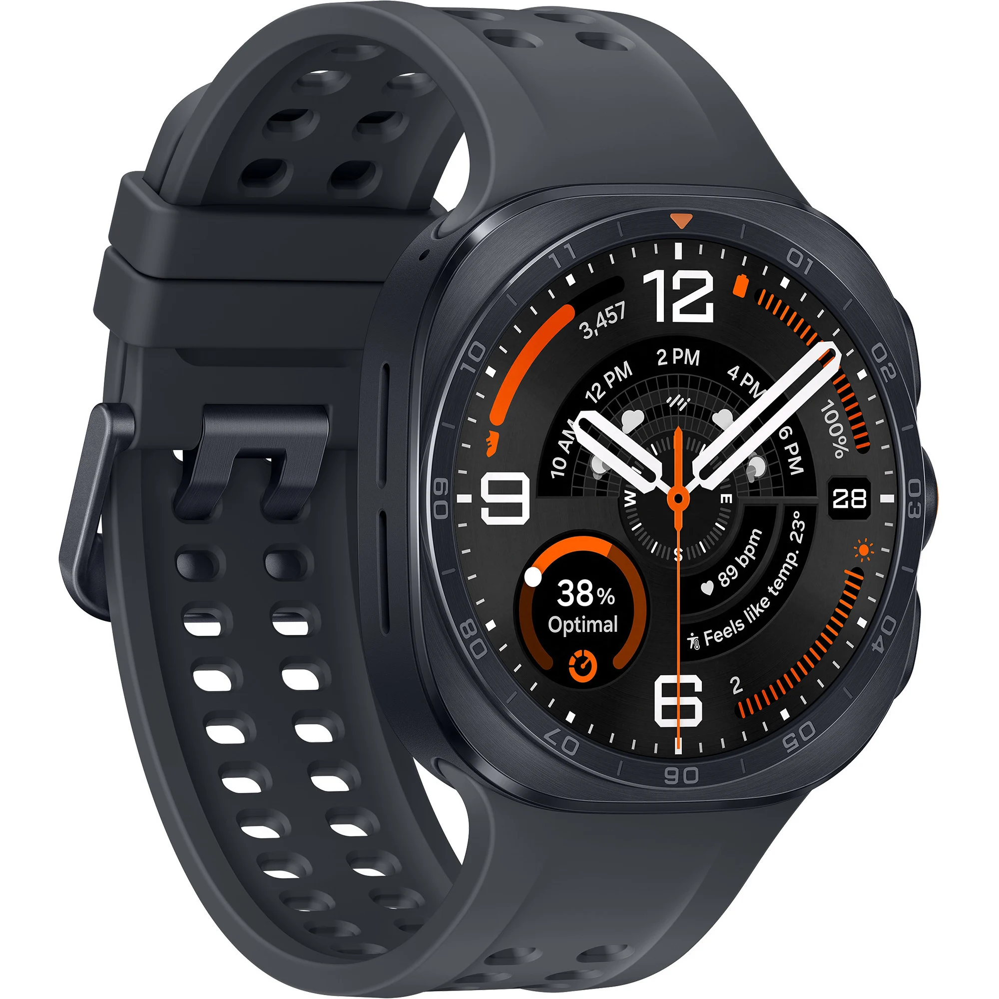 Orë e Mençur Samsung Galaxy Watch Ultra2 / 47mm / 4G LTE / 2GB / 64GB - Zezë - 3