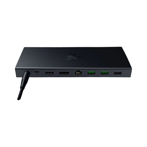 Docking Station Razer USB 4 Dock / 5x USB-A / 3x USB-C / HDMI / DisplayPort / Gigabit Ethernet / SD-MicroSD / 100W PD – Zezë