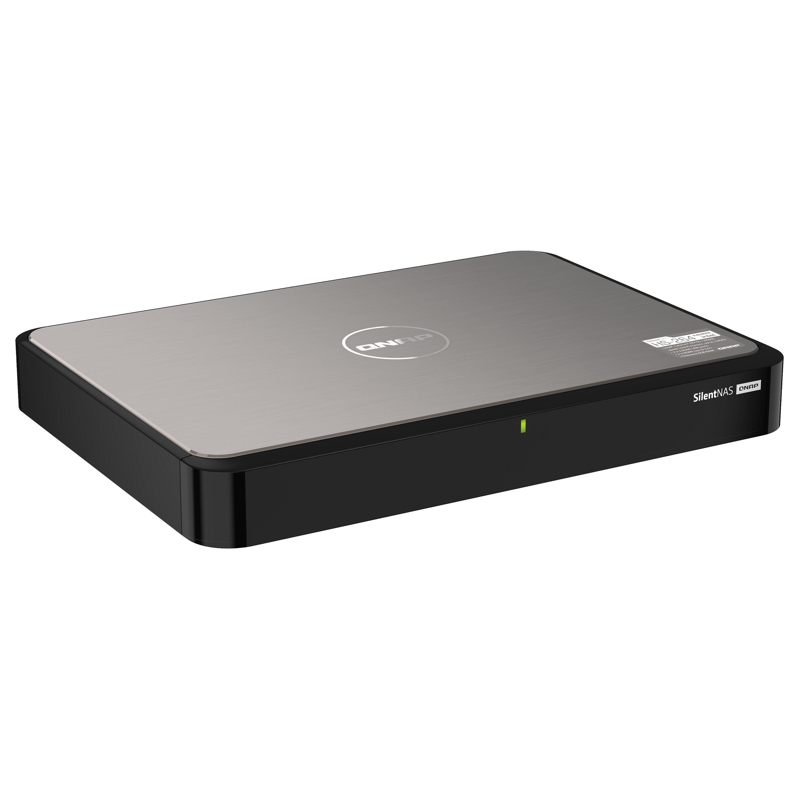 NAS QNAP HS‑264‑8G 2‑Bay Silent NAS / Intel Celeron N5105 Quad‑Core /8GB DDR4 - 3