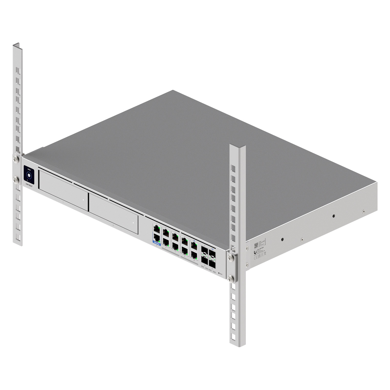 Ubiquiti UniFi Dream Machine Beast UDM-Beast – Enterprise Cloud Gateway, 25GbE SFP28, 10GbE, IDS/IPS 25Gbps, UniFi Controller, 1U Rackmount - 7