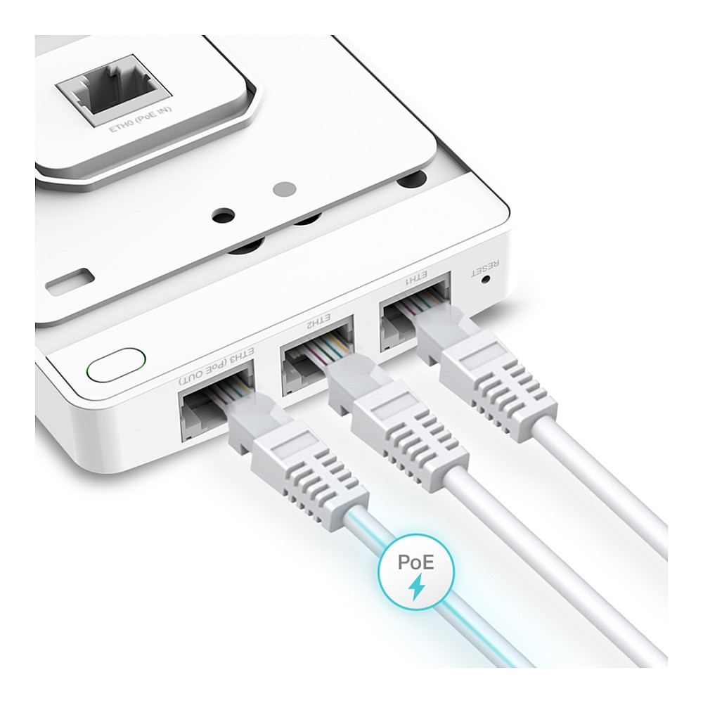 Access Point TP-LINK Omada EAP235-Wall AC1200 – Bardhë - 3