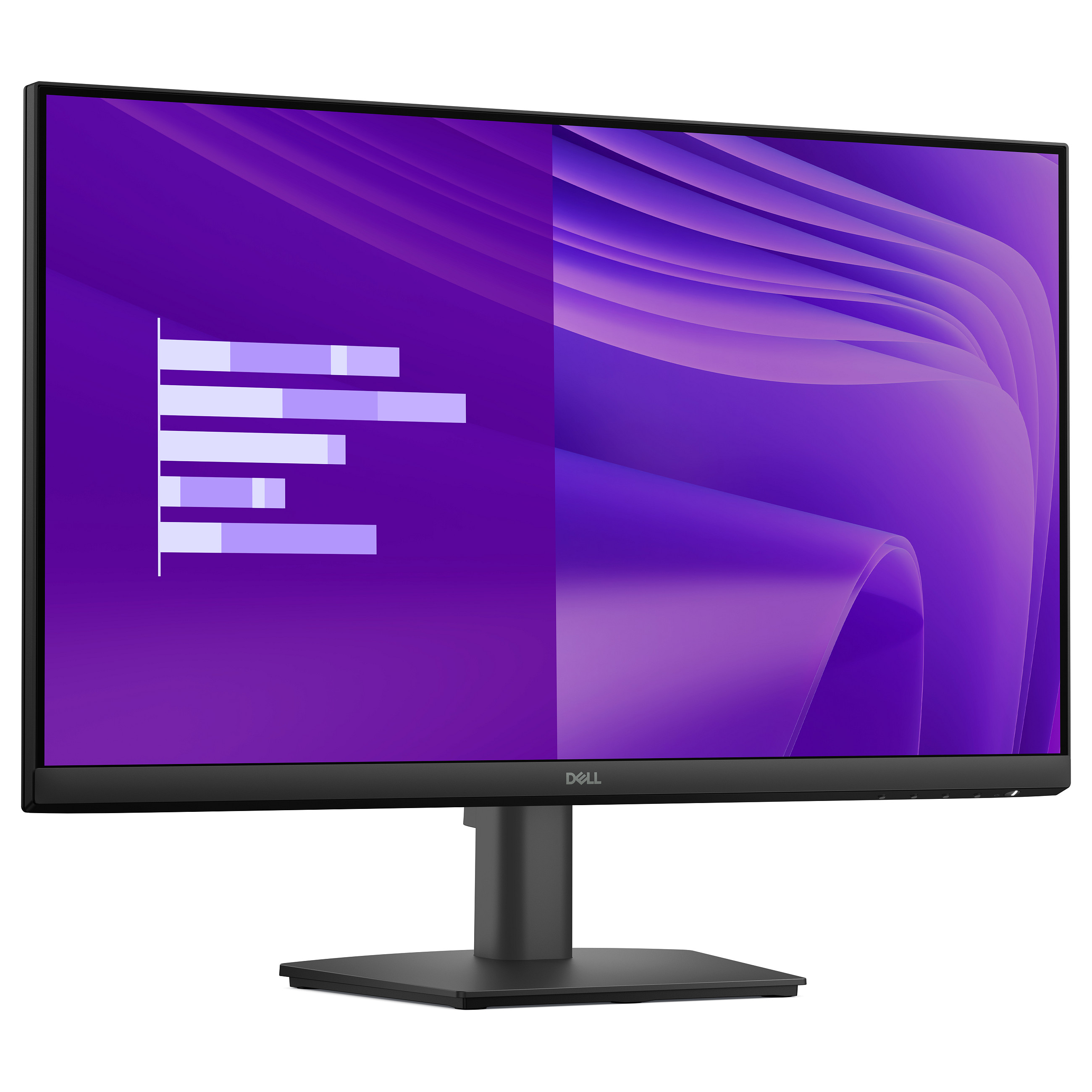 Monitor Dell E2425HM / 23.8″ / FHD IPS LCD / 100 Hz / 5ms / HDMI + DP + VGA - Zezë - 2