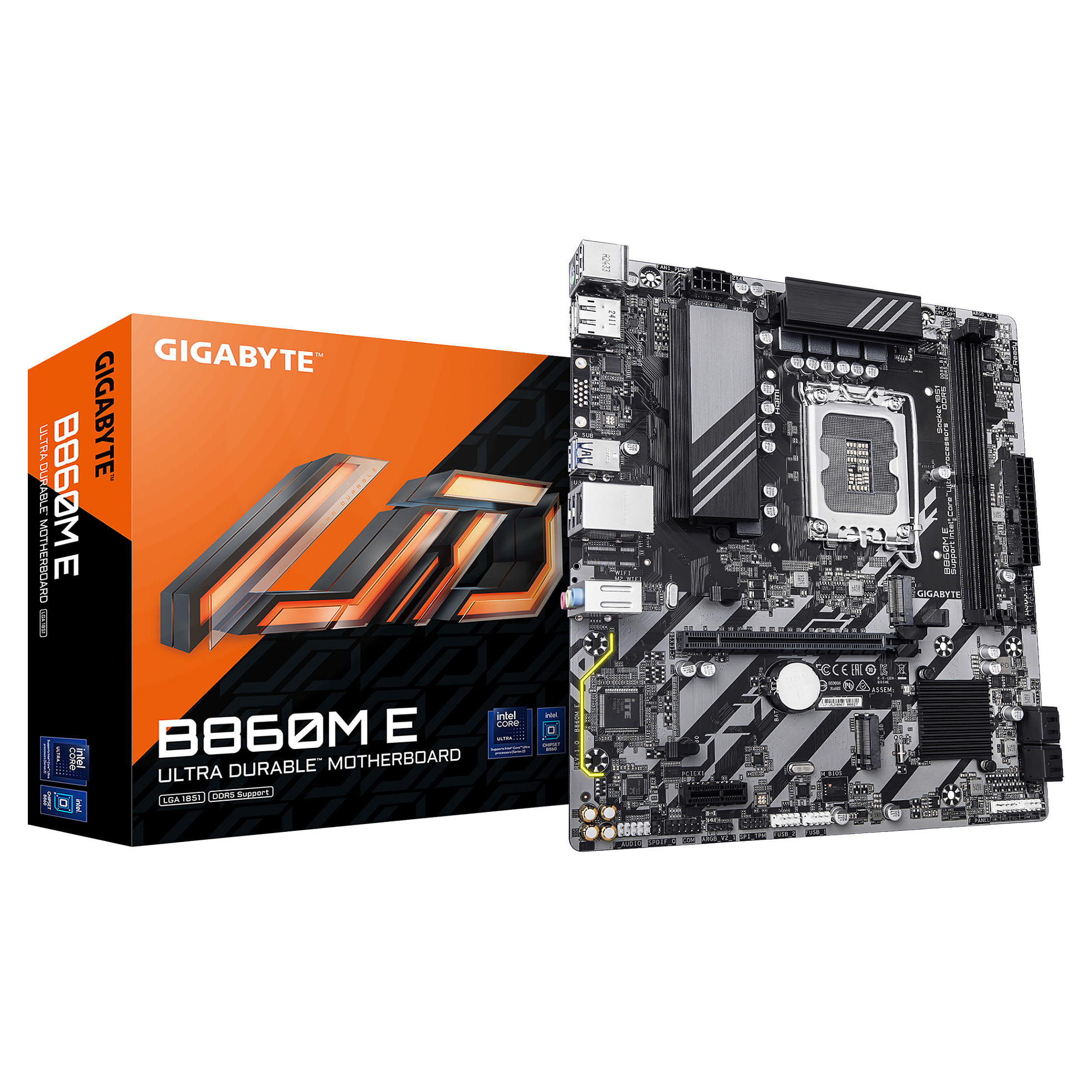 Pllakë Amë Intel Gigabyte B860M E / LGA1851 (D)