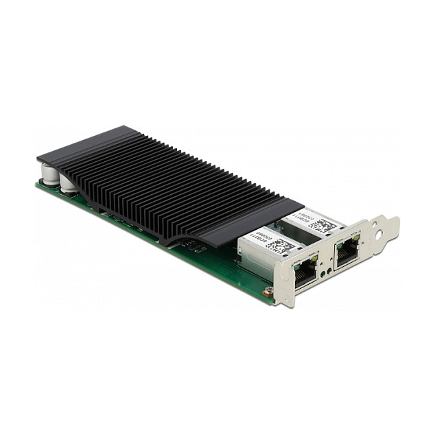 DeLOCK PCI Express x4 Gigabit 2-Port LAN Card Intel i350 2x RJ45 PoE+ Network Adapter - 2
