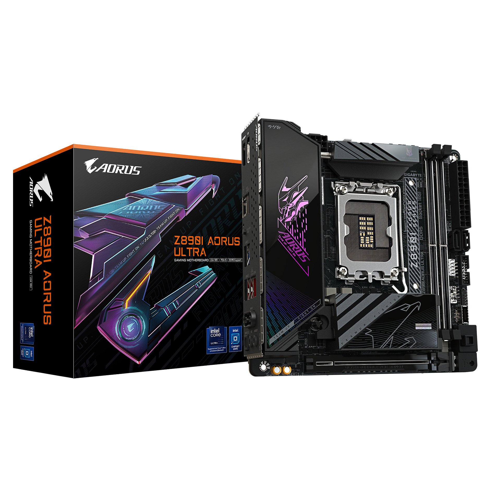 Pllakë Amë Z890I AORUS ULTRA DDR5 mITX - 1