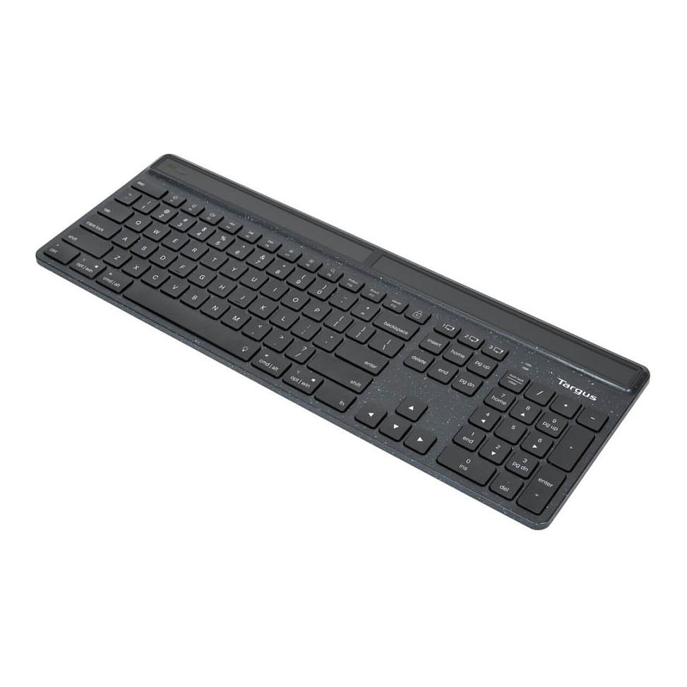 Tastierë pa Kabllo Targus EcoSmart AKB868DE, Bluetooth 5.0, Gjermane, Full-Size, 104 Taste, Ndriçim - Zezë - 6