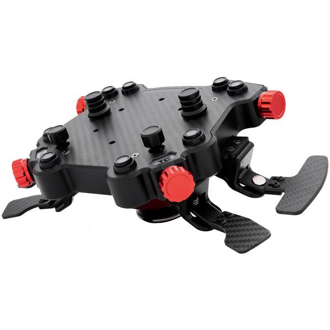 Aksesorë për Timon Simagic GT Pro Hub + Knobs / 14 Kontrolle / Për Timona 320–350mm / QR50 / Dual Clutch - Zezë