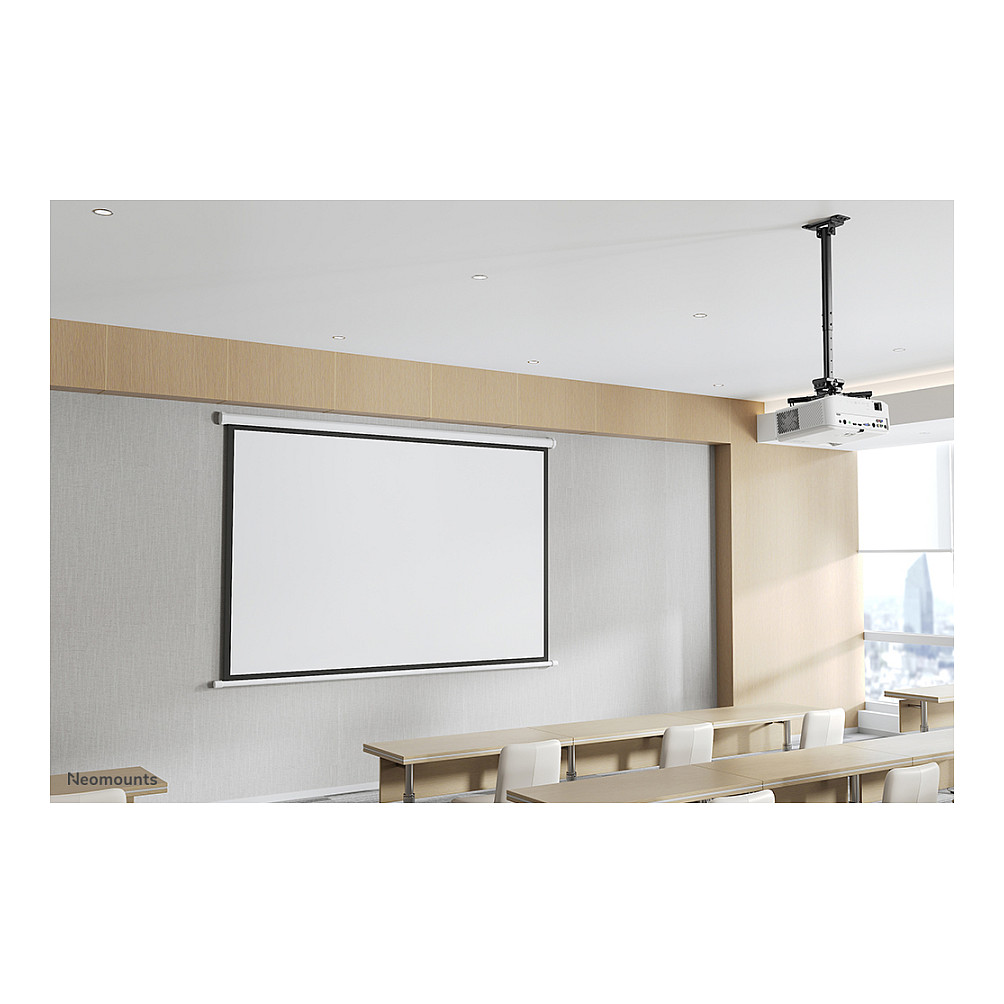 Mbajtëse / Tabelë për projektor  Neomounts CL25-540BL1 – Universal Ceiling Mount for Projectors, Height Adjustable 60.5–90.5 cm, 35 kg - 16