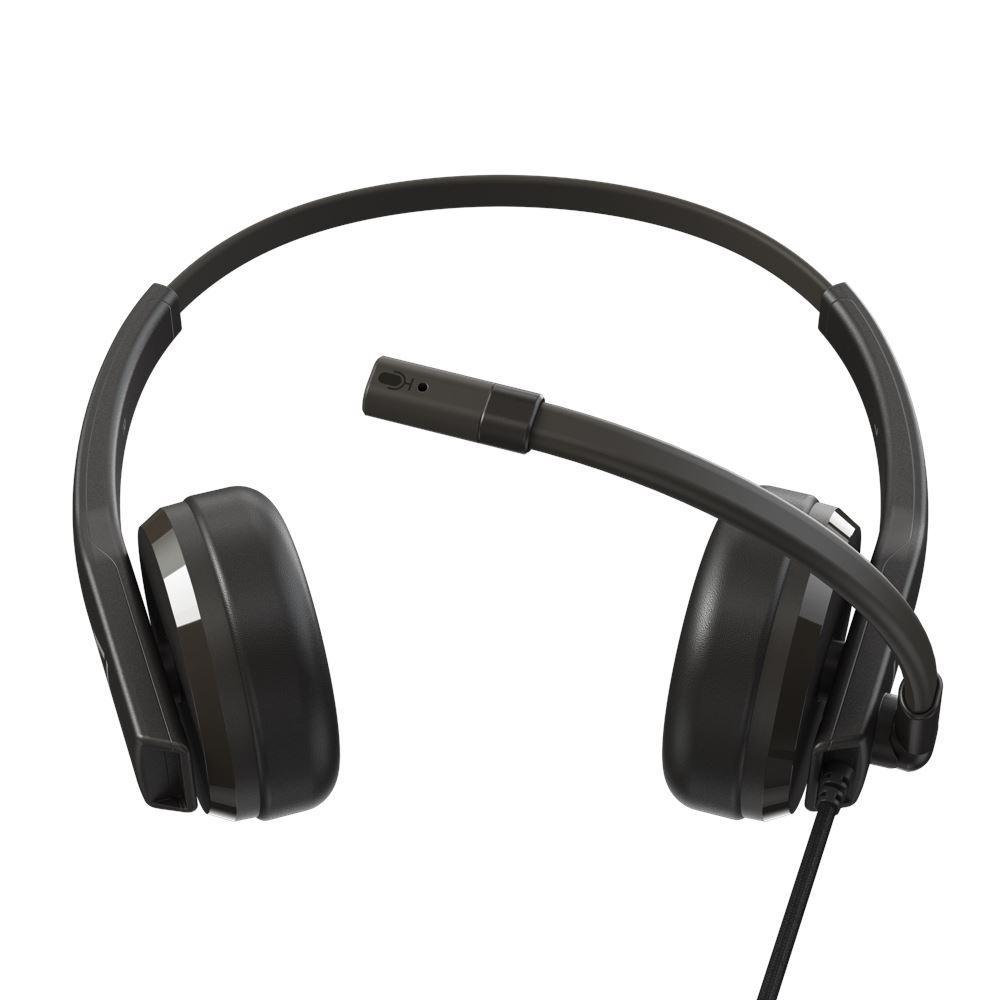Kufje me kabllo Creative HS-230 / 51EF1110AA000 / On-Ear / 40mm Neodymium / 3.5mm AUX / USB-A / Mikrofon Noise-Cancelling – Zezë - 2