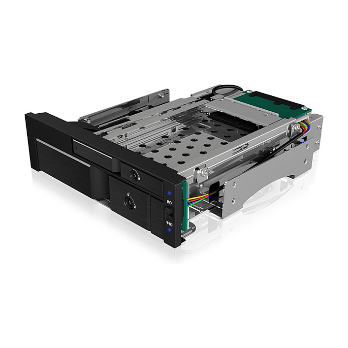 Aksesor për Disqe ICY BOX IB-173SSK / 5.25" / SATA - Zezë