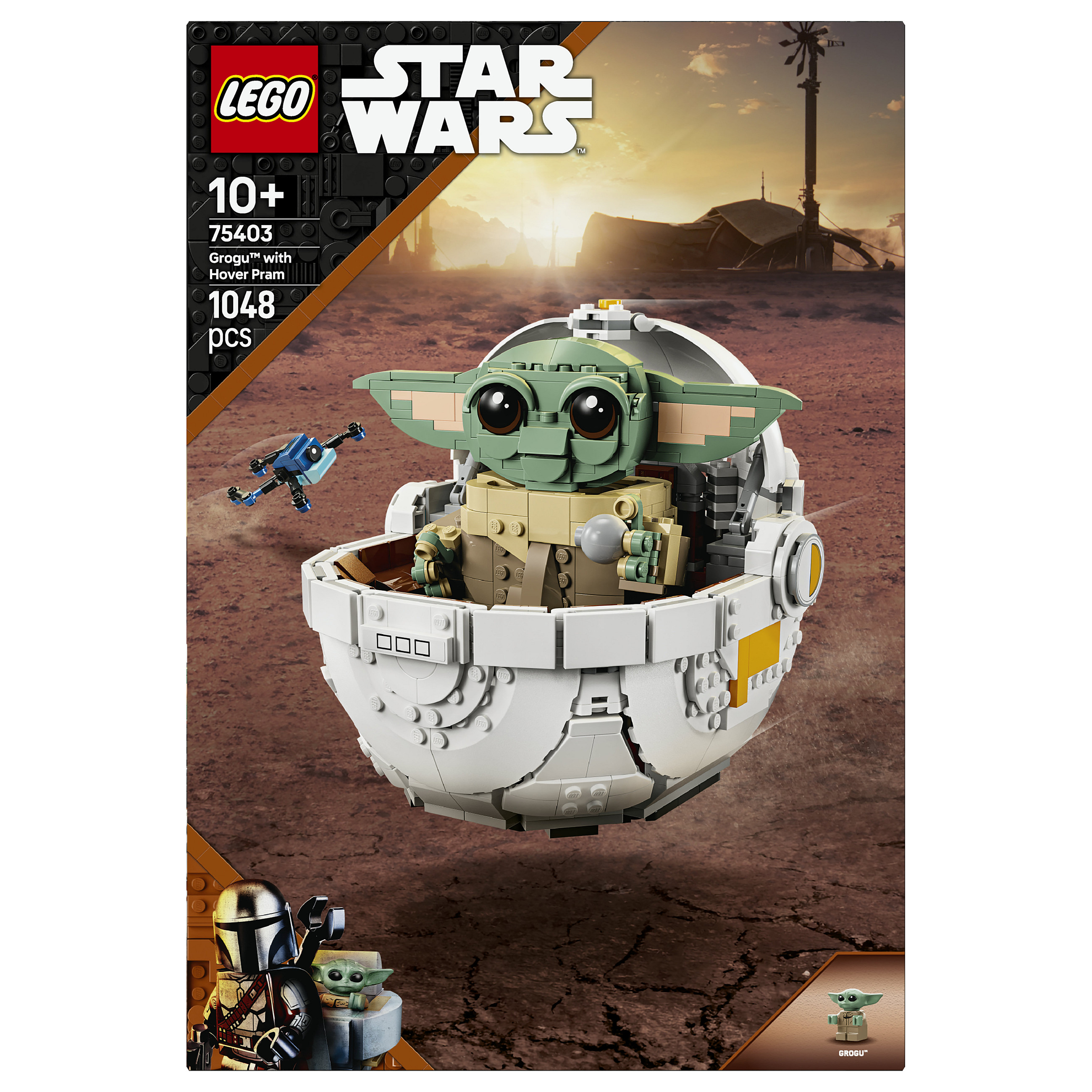 LEGO Star Wars Grogu in His Hover Pram 75403 - 25