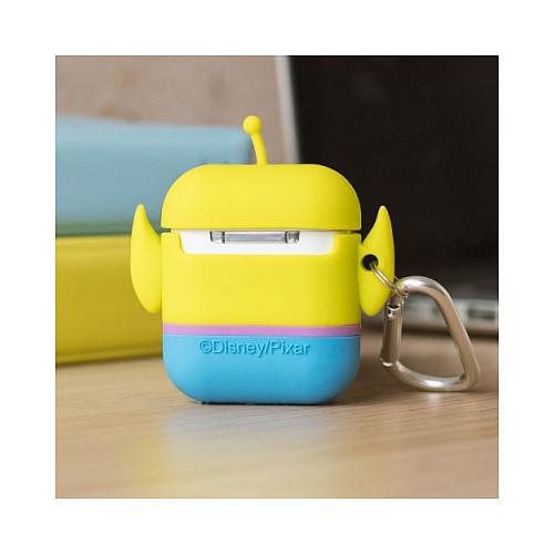 Aksesorë për kufje PowerSquad AirPods Case Alien / Apple AirPods 1 & 2 / 3D-Silikon  – Blu/Gjelbër - 8