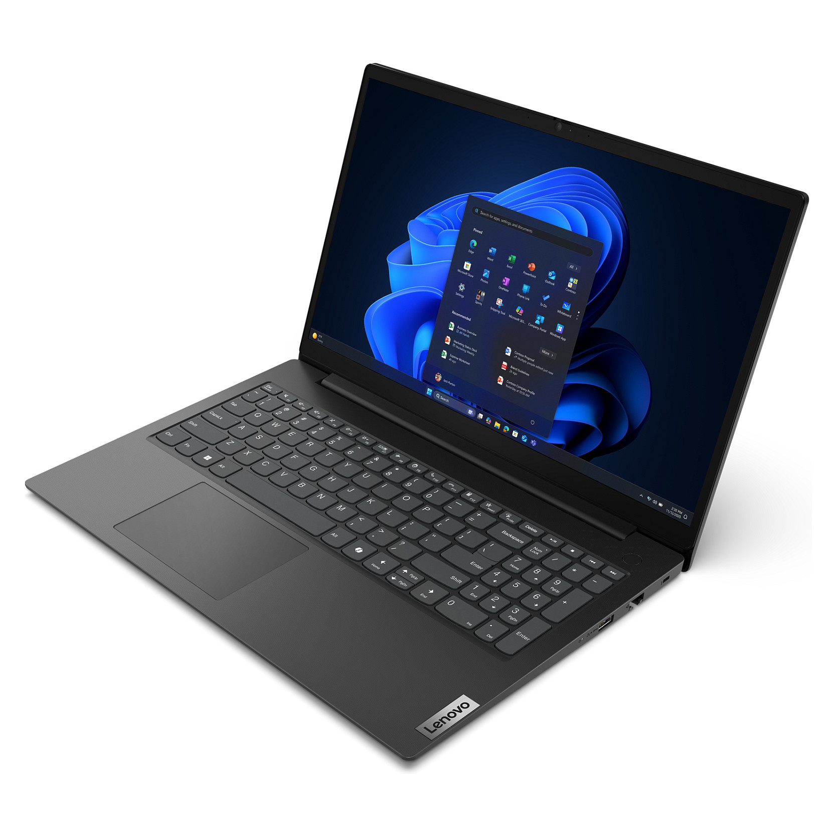 Laptop Lenovo V15 G6 / RYZ5 150 / 8GB DDR5 / 256GB / 15.6" Full HD IPS AG 60Hz / AMD Radeon 660M / DE  - Zezë - 4