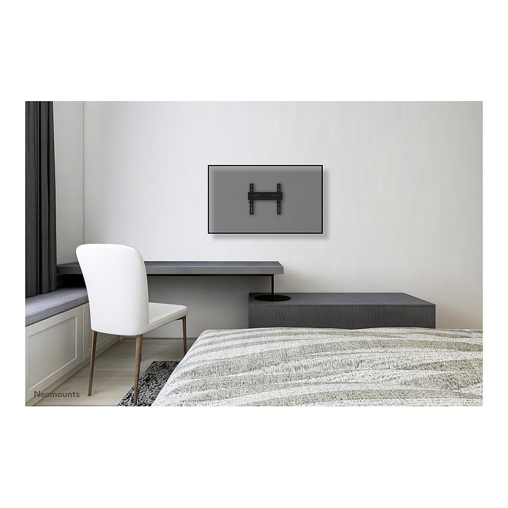 Mbajtëse Muri për TV Neomounts WL30-350BL12 / 24"-55" / 30kg / Fixed / 3.9cm / Lockable - Zezë - 12