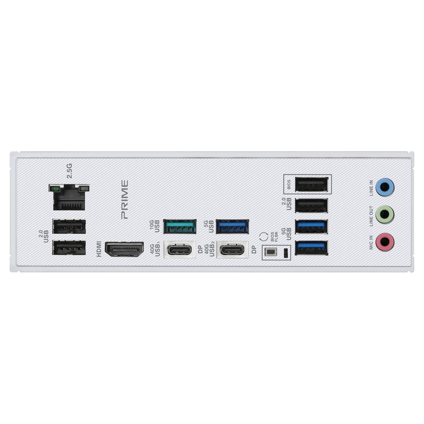 Pllakë Amë MB AMD ASUS PRIME X870-P, AM5, X870, DDR5, ATX, 2.5GbE LAN, HDMI, USB4 - 7