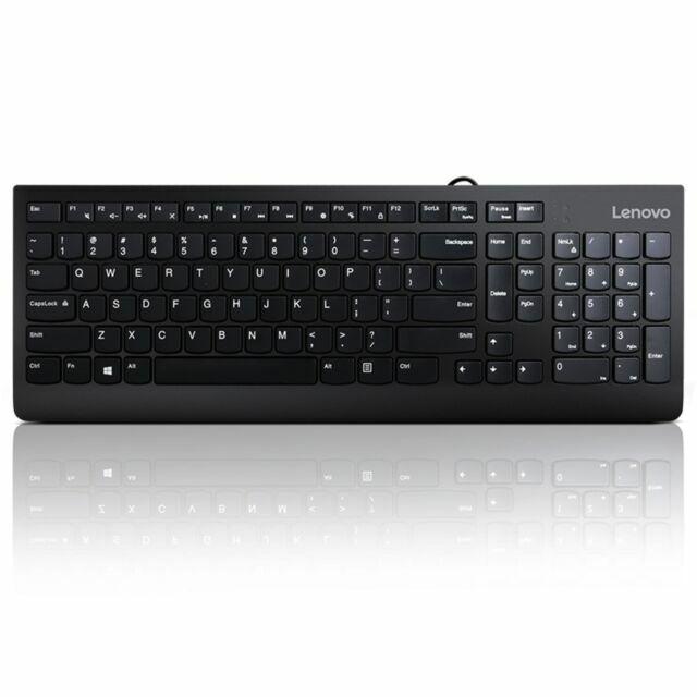 Tastierë me kabllo Lenovo 300 / USB / Full-Size / Island-Style / 1.8m / QWERTY US – Zezë