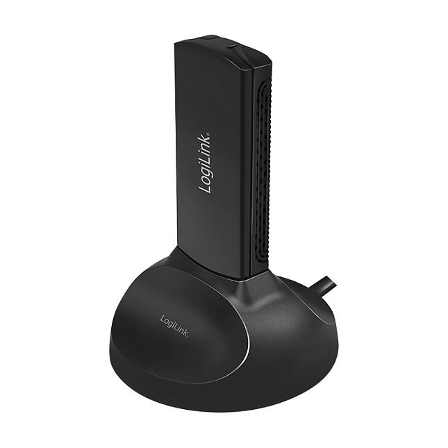 Kartë e Rrjetit LogiLink WL0247, USB 3.0, WiFi 5, 802.11ac, deri 1900Mbps - Zezë - 3