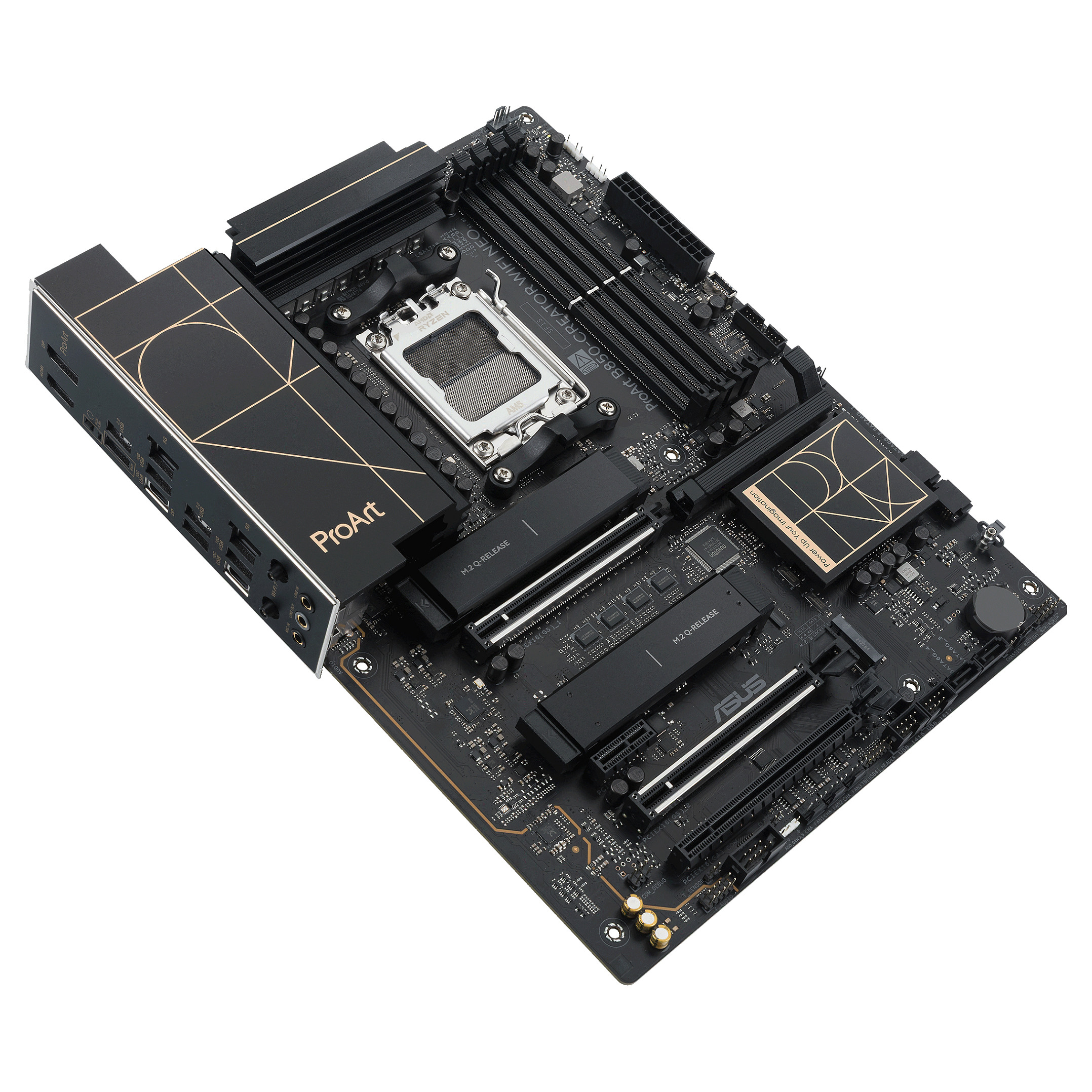 Pllakë Amë ASUS PROART B850-CREATOR WIFI NEO / AMD AM5 / B850 / DDR5 / ATX / Wi-Fi 7 / 5GbE LAN - 7