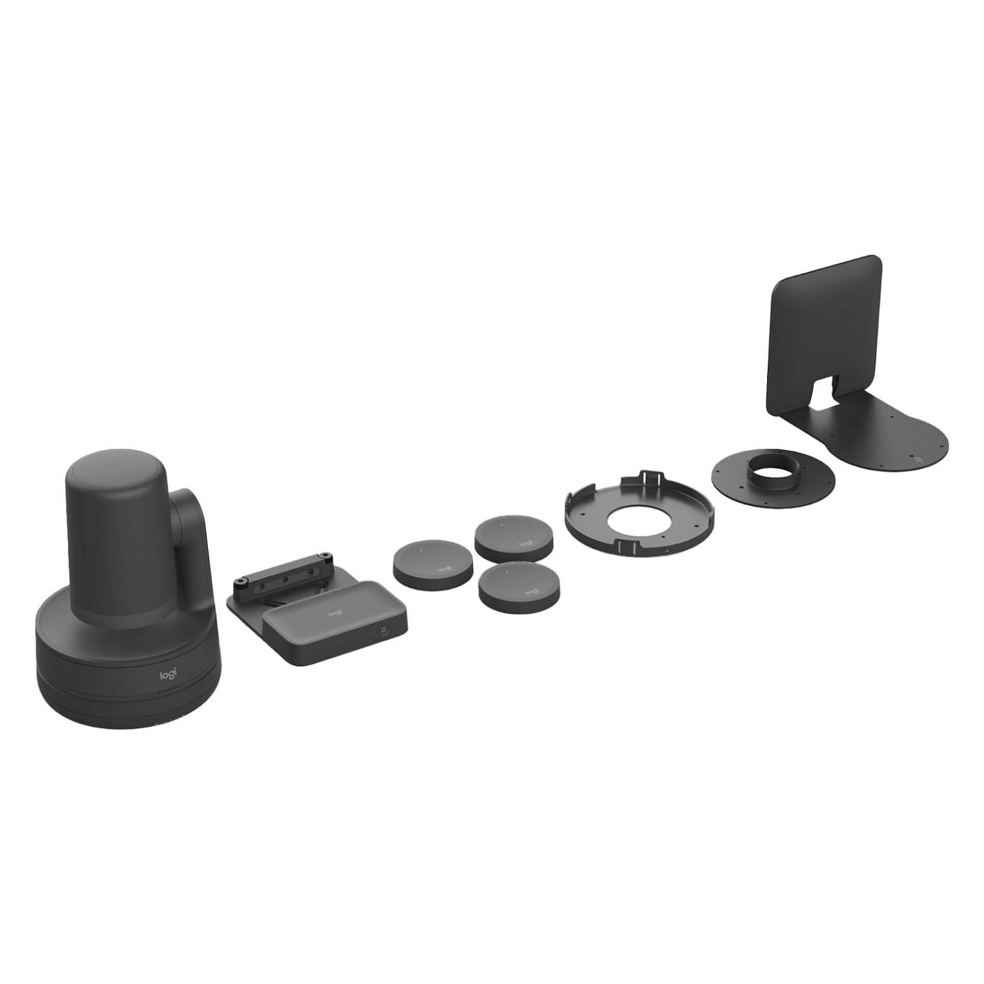 Aksesor për Konferencë Logitech Rally Camera Streamline Kit / 1080p 60fps / 5x Zoom / 90° / 3 Mikrofonë / USB-C - Zezë - 2