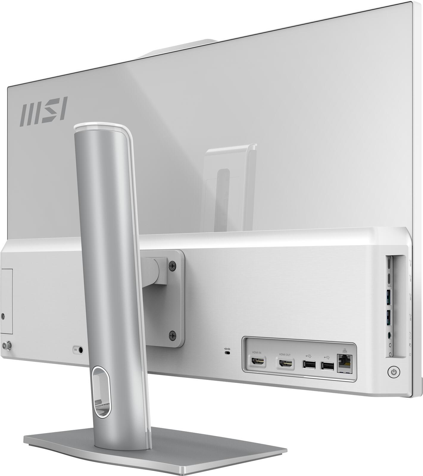 AIO MSI Modern AM272P 1M-1428AT, Core 5 120U, 16GB DDR5, 512GB, 27" FHD IPS 75Hz, Intel Graphics, Maus - Bardhë - 4