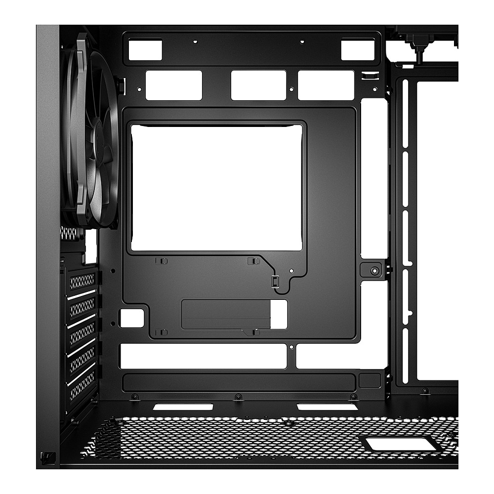 Kasë Sharkoon MK4 RGB Micro-ATX 1xMetal - Zezë - 9
