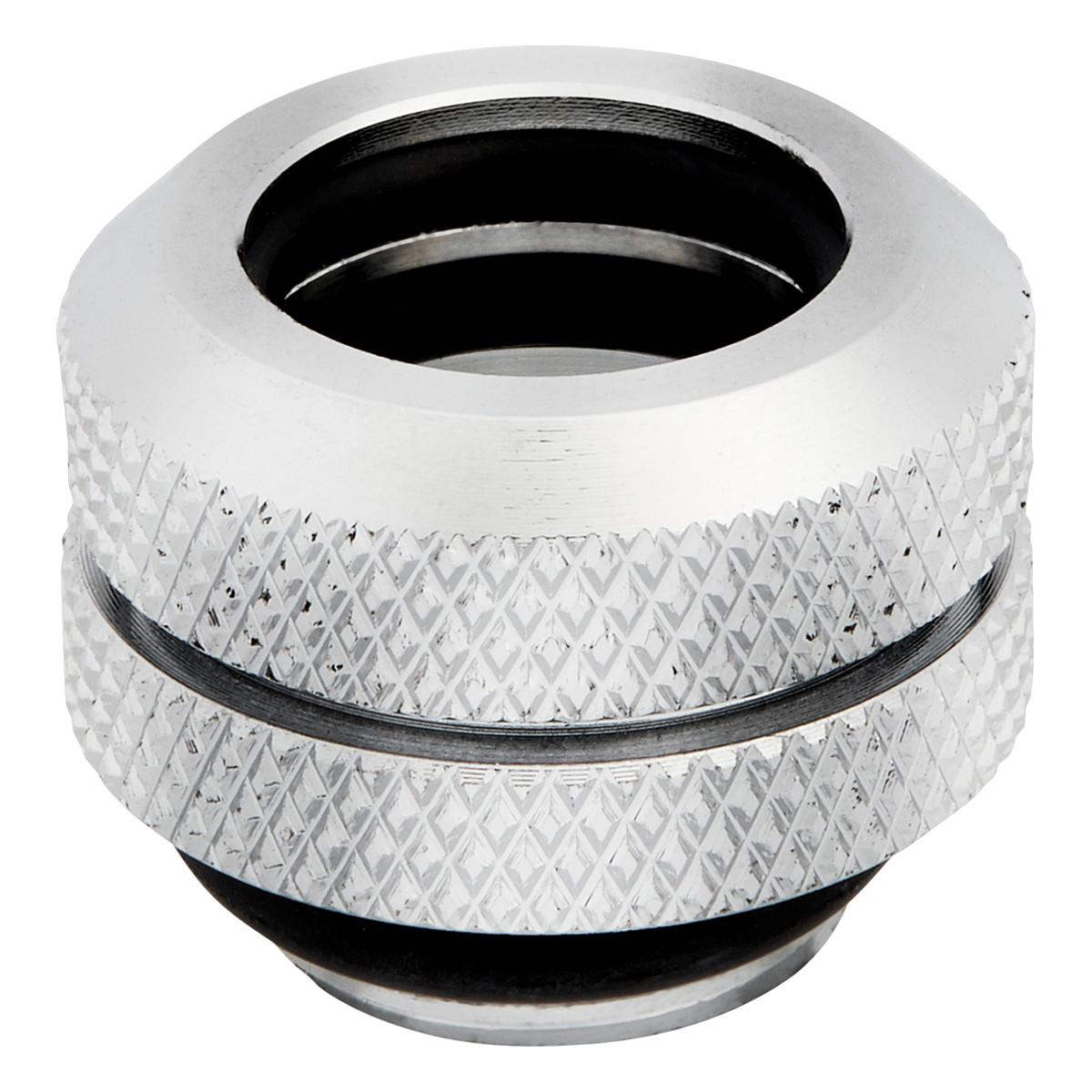 Aksesor për Ftohës Corsair Hydro X Series XF Hardline Fitting / 12mm OD / G1/4" BSPP / 4 copë / Custom Watercooling – Krom - 1