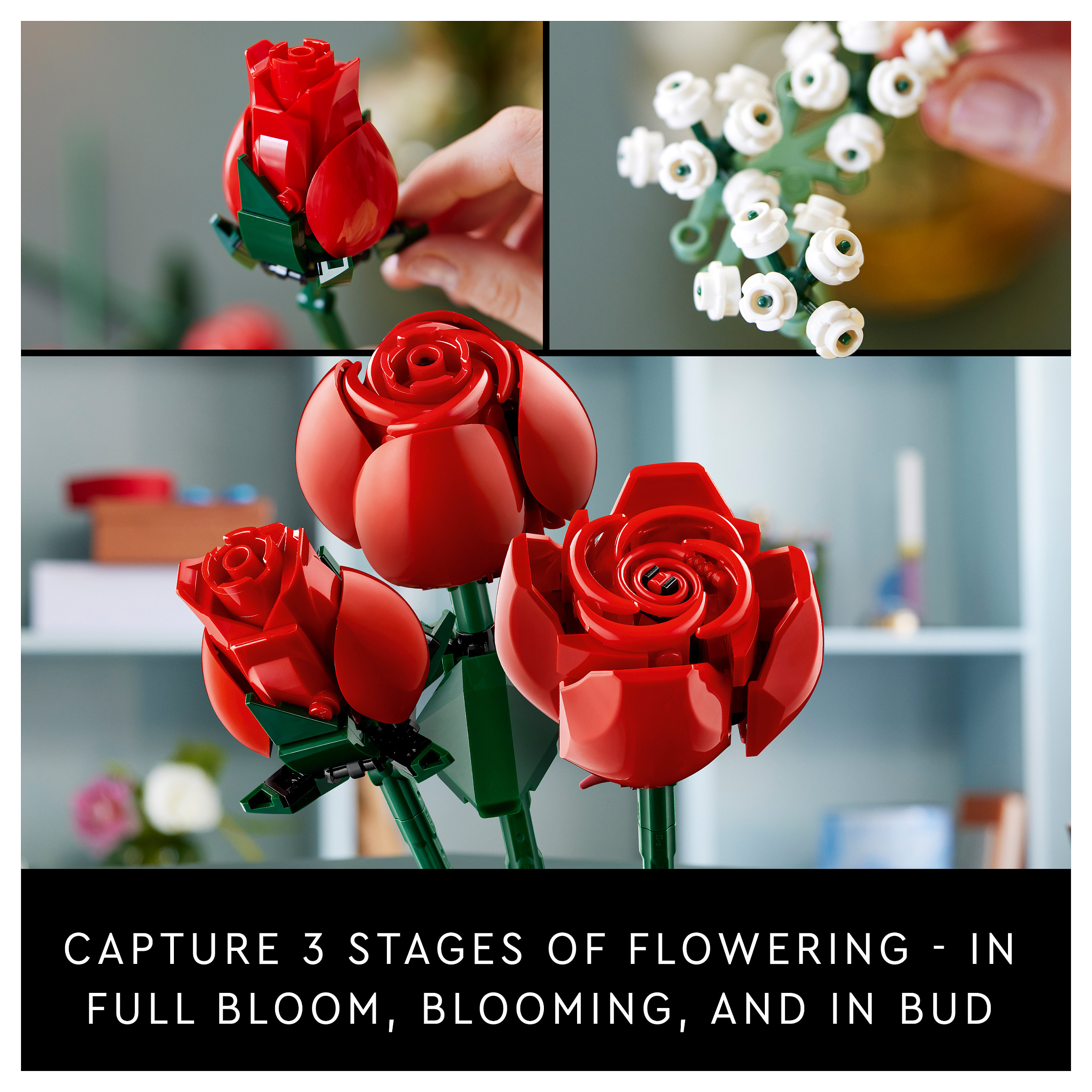 LEGO Icons Bouquet of Roses 10328 - 40