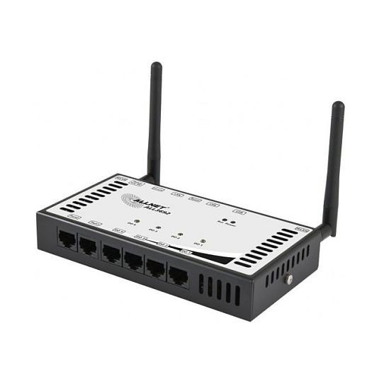 Ruter ALLNET MSR Powermeter Zentrale ALL3692 inkl. 4 D0 & 2 S0 (opt.) & Induktion & 2 Sensor Ports für IP Ndërtesa Automatizimi - 1