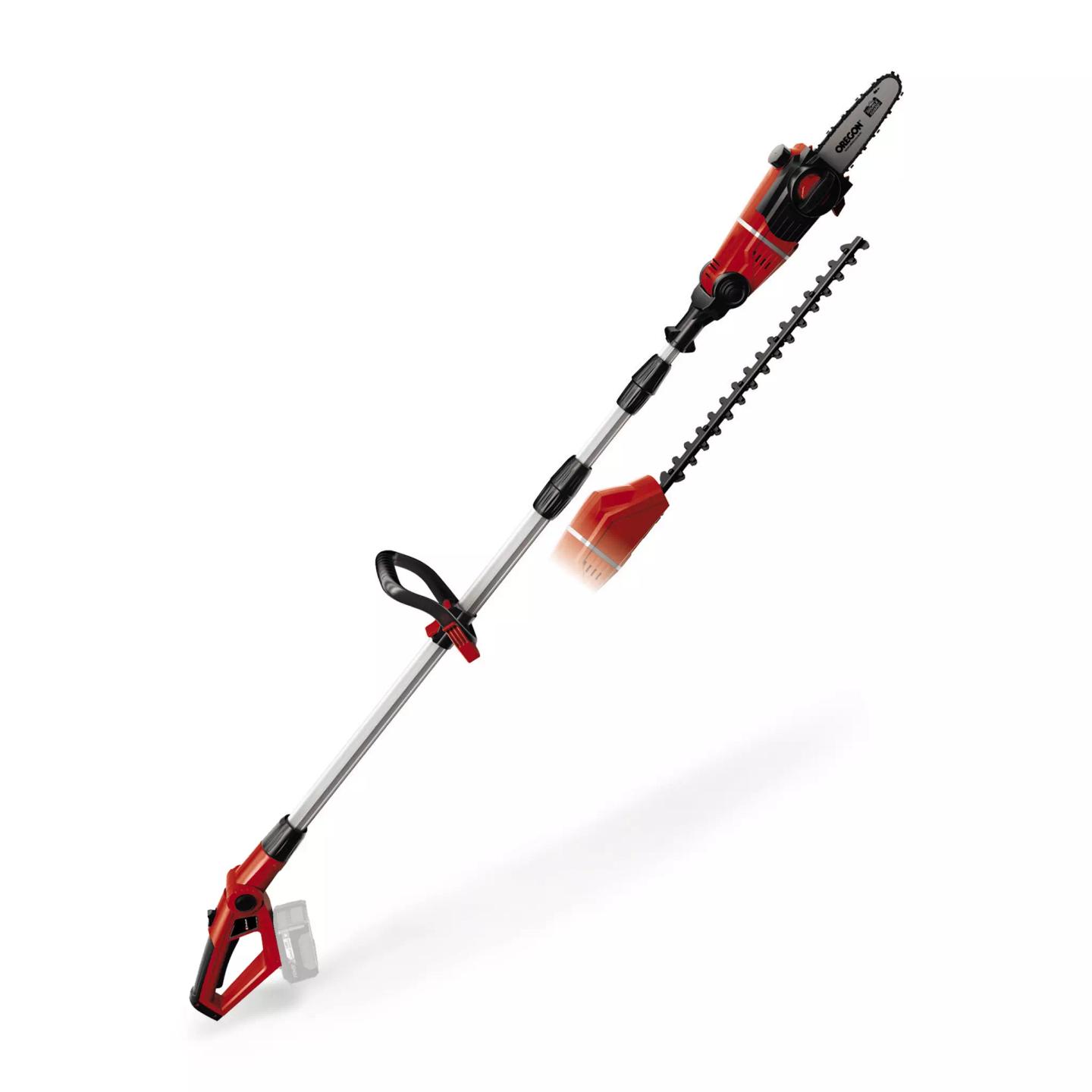 Vegël Multifunksionale me Bateri Einhell GE-HC 18 Li T-Solo, 18V, 20cm, 880–1820mm - Kuqe/Zezë