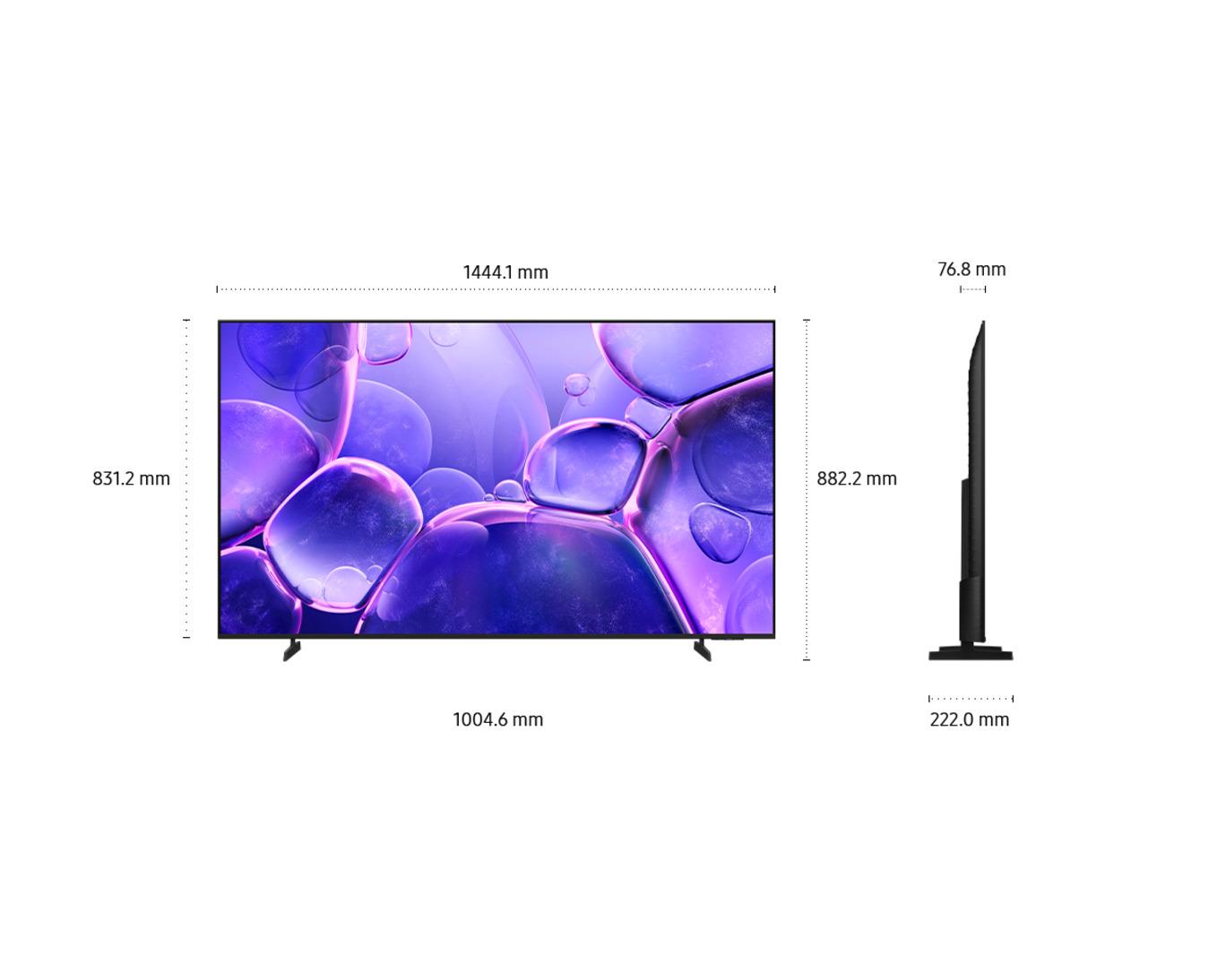 Smart TV Samsung UE65U8092FUXXH / 65"/ 4K Ultra HD LED / 50Hz / HDR 10+ / Tizen OS - Zezë - 4