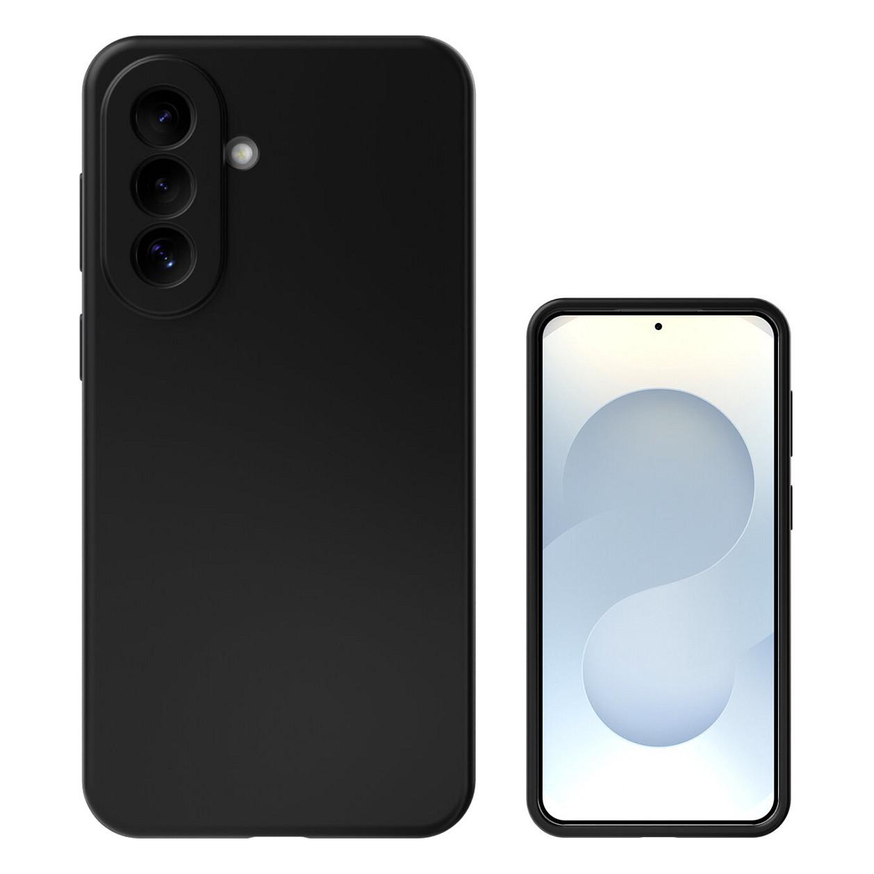 Case për Telefon 4smarts Silicone Case Cupertino / Samsung Galaxy A57 5G / Silikon - Zezë