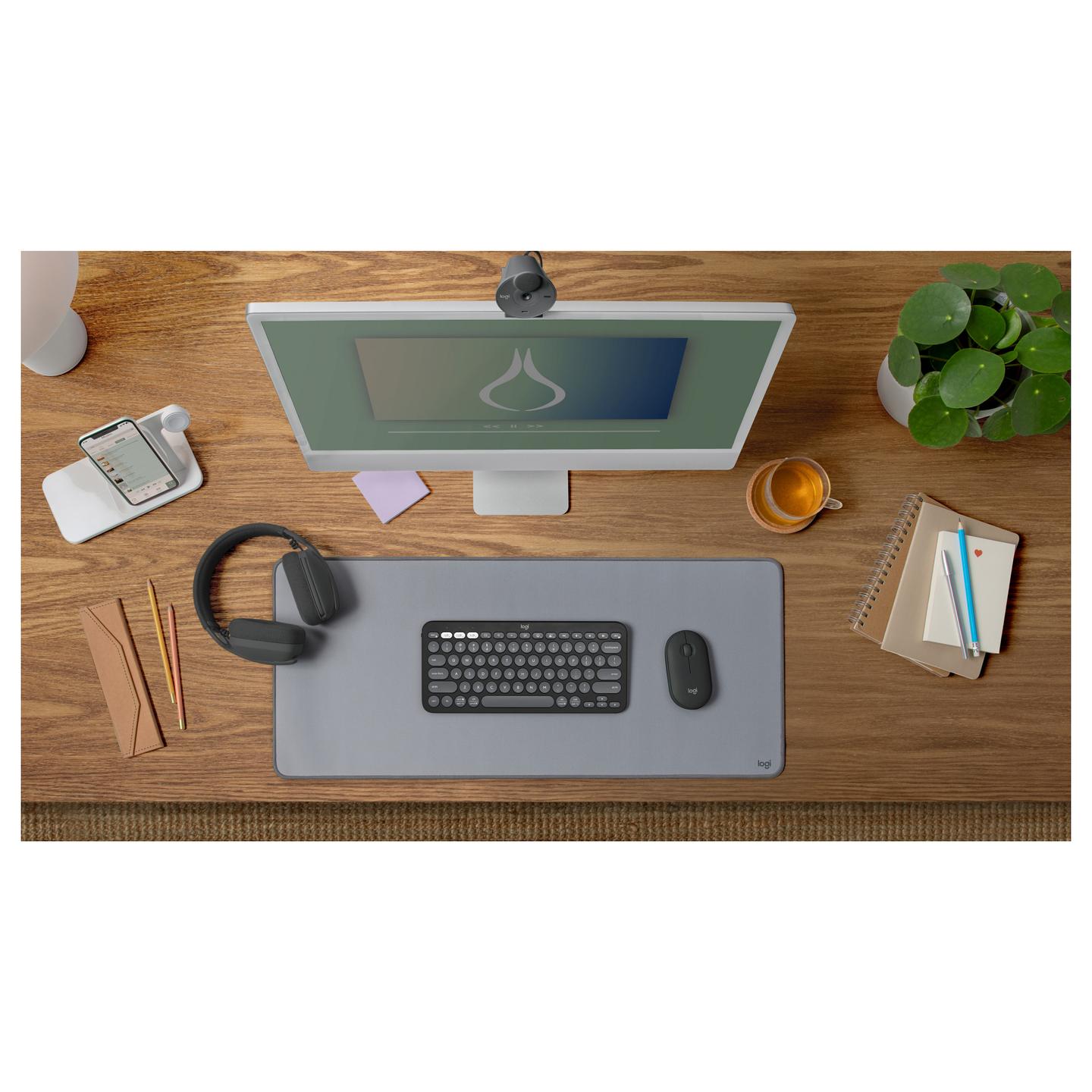 Tastierë pa kabllo Logitech Pebble Keys 2 K380s / QWERTZ / Scissor / Bluetooth / Mini - Grafit - 6