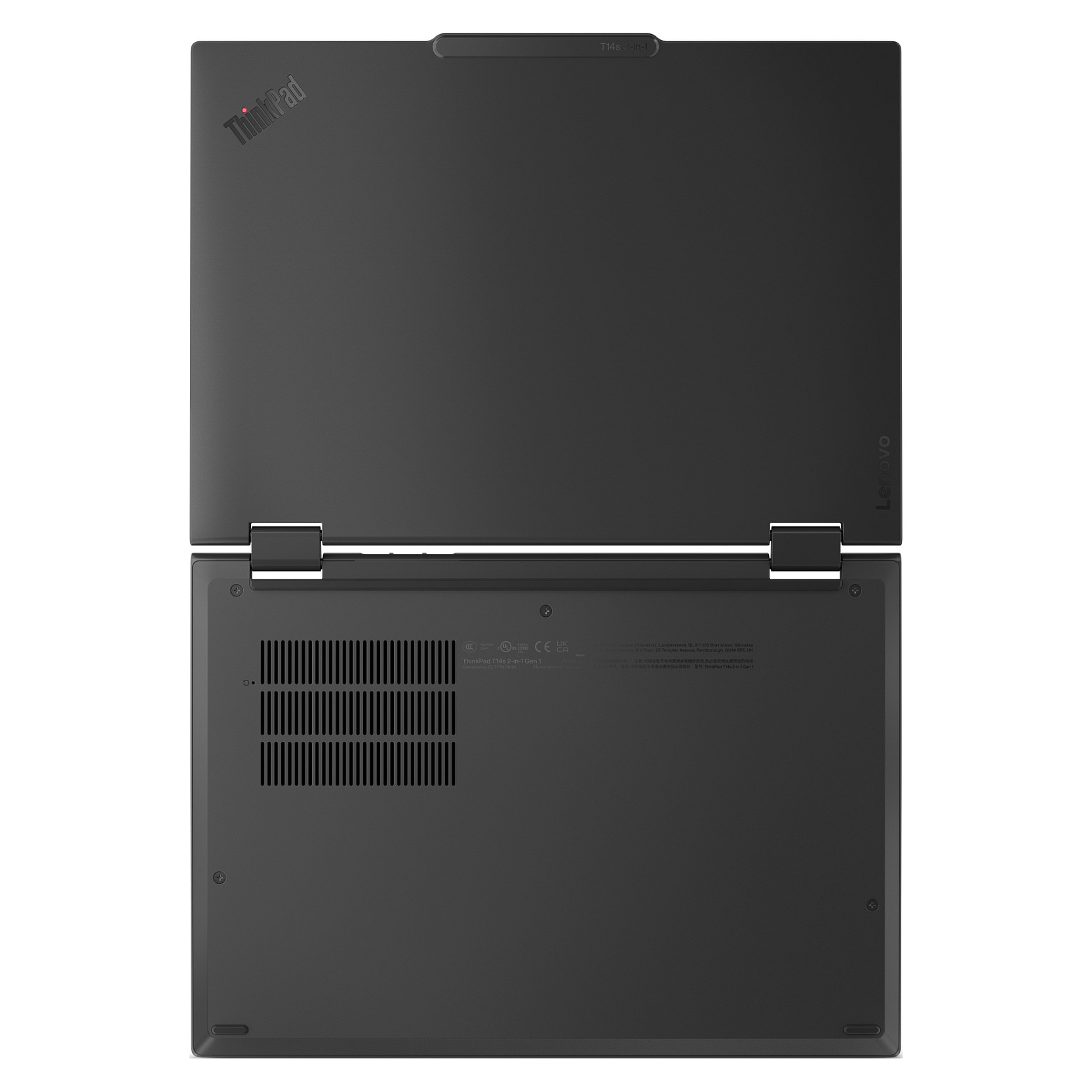 Laptop LENOVO ThinkPad T14s 2-in-1 G1 / Ultra5-225U / 16GB LPDDR5 / 512GB / 14" WUXGA IPS Touch / Intel Graphics / DE  - Zezë - 15