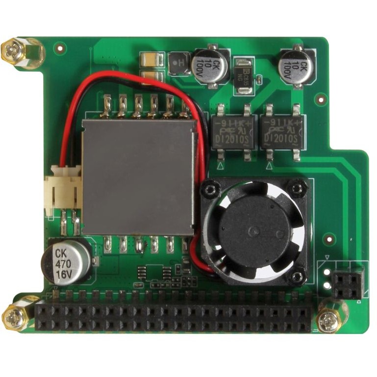 ALLNET Radxa ROCK 3A PoE HAT 802.3at – Power over Ethernet Shield for RK3568 Single Board Computer - 5