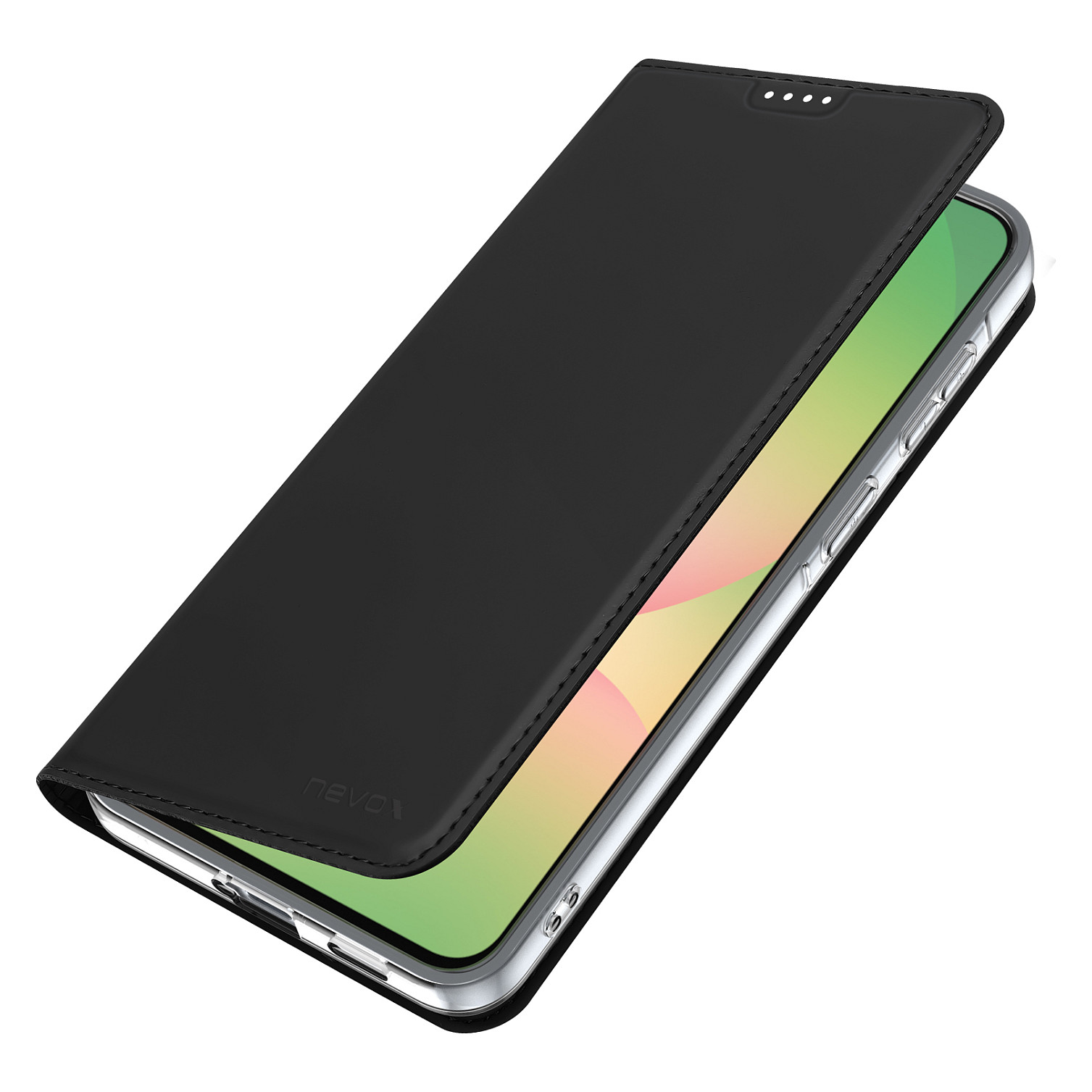 Aksesorë për telefon VARIO 2605 / Case / Flip / TPU & PU / Samsung Galaxy A57 5G - Zezë