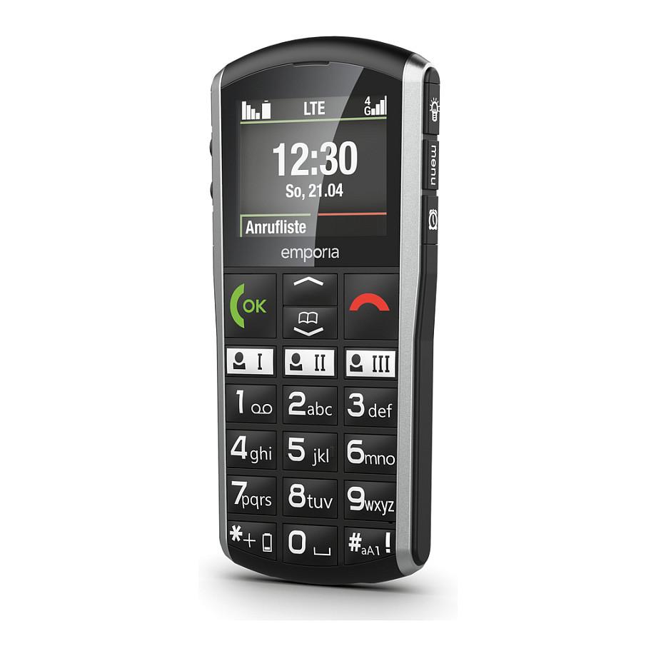 Telefon Emporia SIMPLICITY-LTE / 4G / Single SIM - Zezë/Argjend - 3