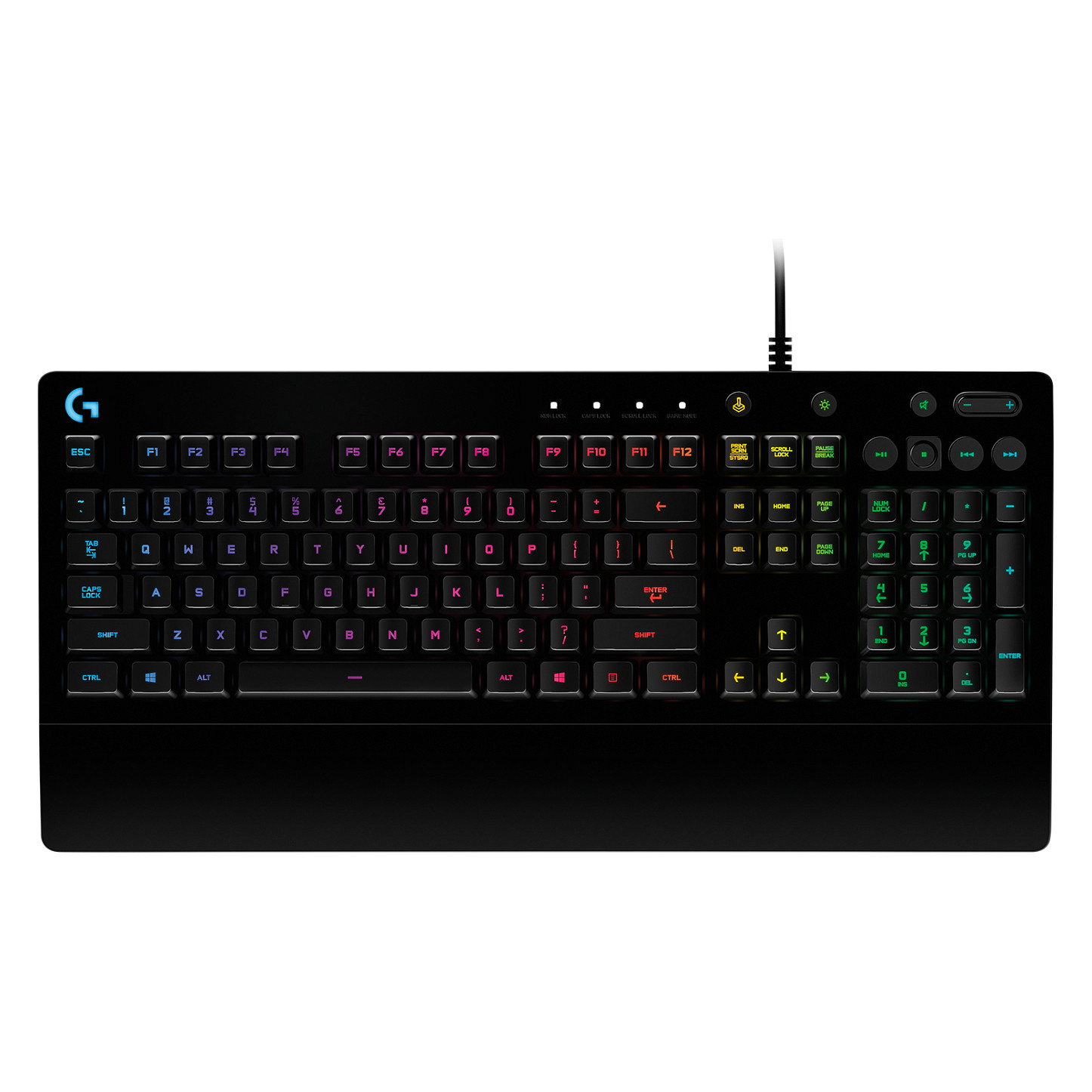 Tastierë Gaming Logitech G213 Prodigy USB RGB / Wired / QWERTZ / German Language - Zezë - 3