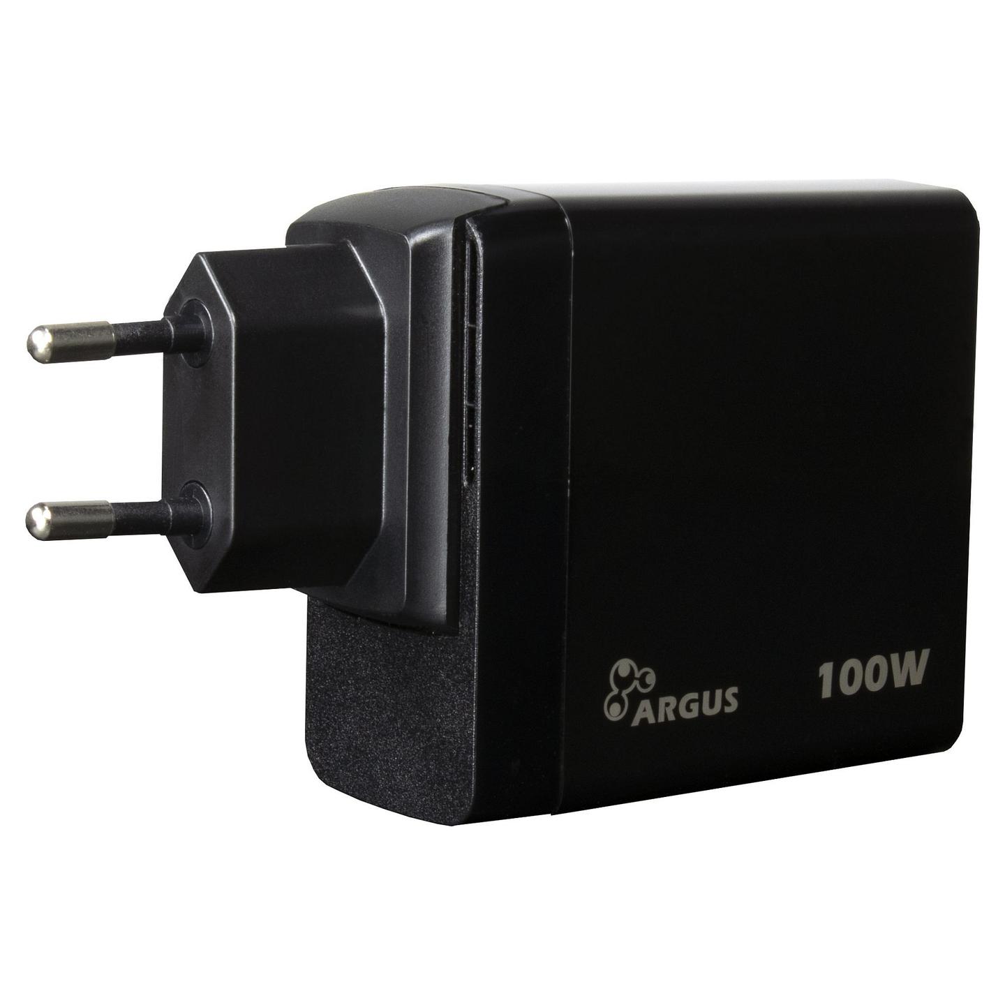 Karikues Inter-Tech PD-3100 / 100W / USB-C / PD 2.0/3.0 / 5V–20V / 2m / EU/UK/USA - Zezë - 2