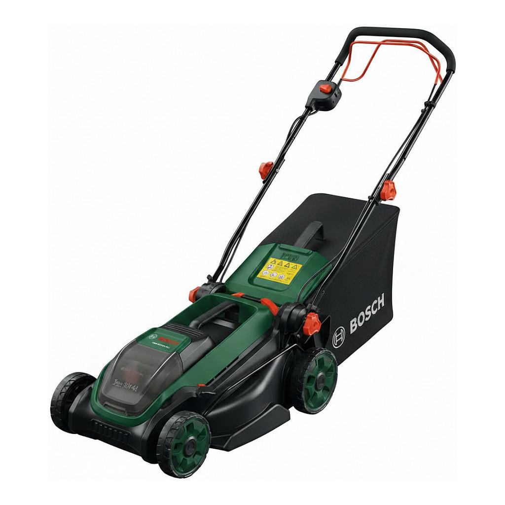 Kositëse Bari me Bateri Bosch Rotak 18V2-43, 2x18V, 43cm, 30–75mm, 50L, Solo - Gjelbër/Zezë - 1