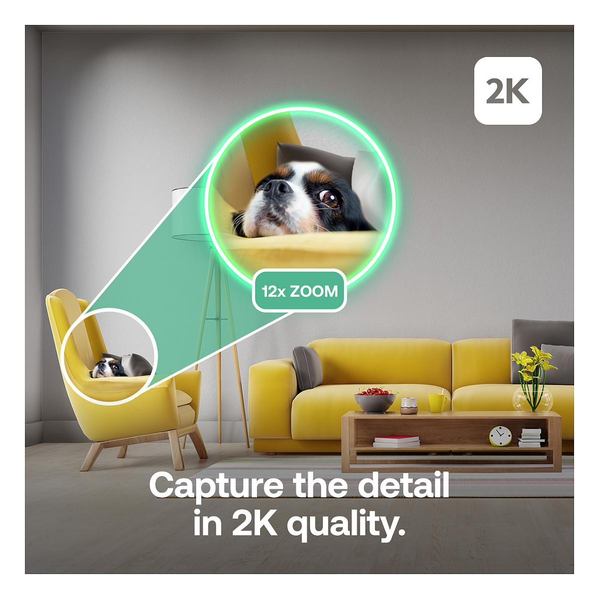 Kamerë Sigurie IP CCTV Arlo Essential 3 2K Pan-Tilt-Zoom, 3MP, 2304 × 1296, Audio 2-Kahëshe, PoE, USB - Bardhë - 8