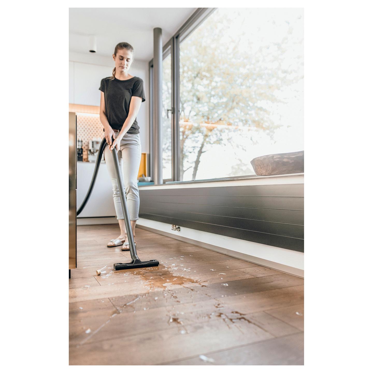 Fshesë me Vakum Kärcher WD 2 Plus V-12/4/18 / 1000W / 12L / 220W / 4m / 1.8m – Verdhë - 3