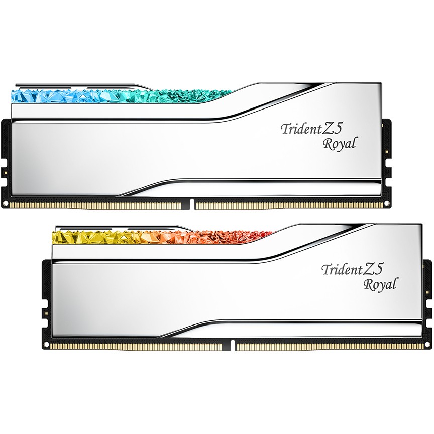 RAM Memorie DDR5 G.Skill Trident Z5 Royal RGB / 48GB (2x24GB) / DIMM / 7200MHz / CL36 / 288-pin - Argjend