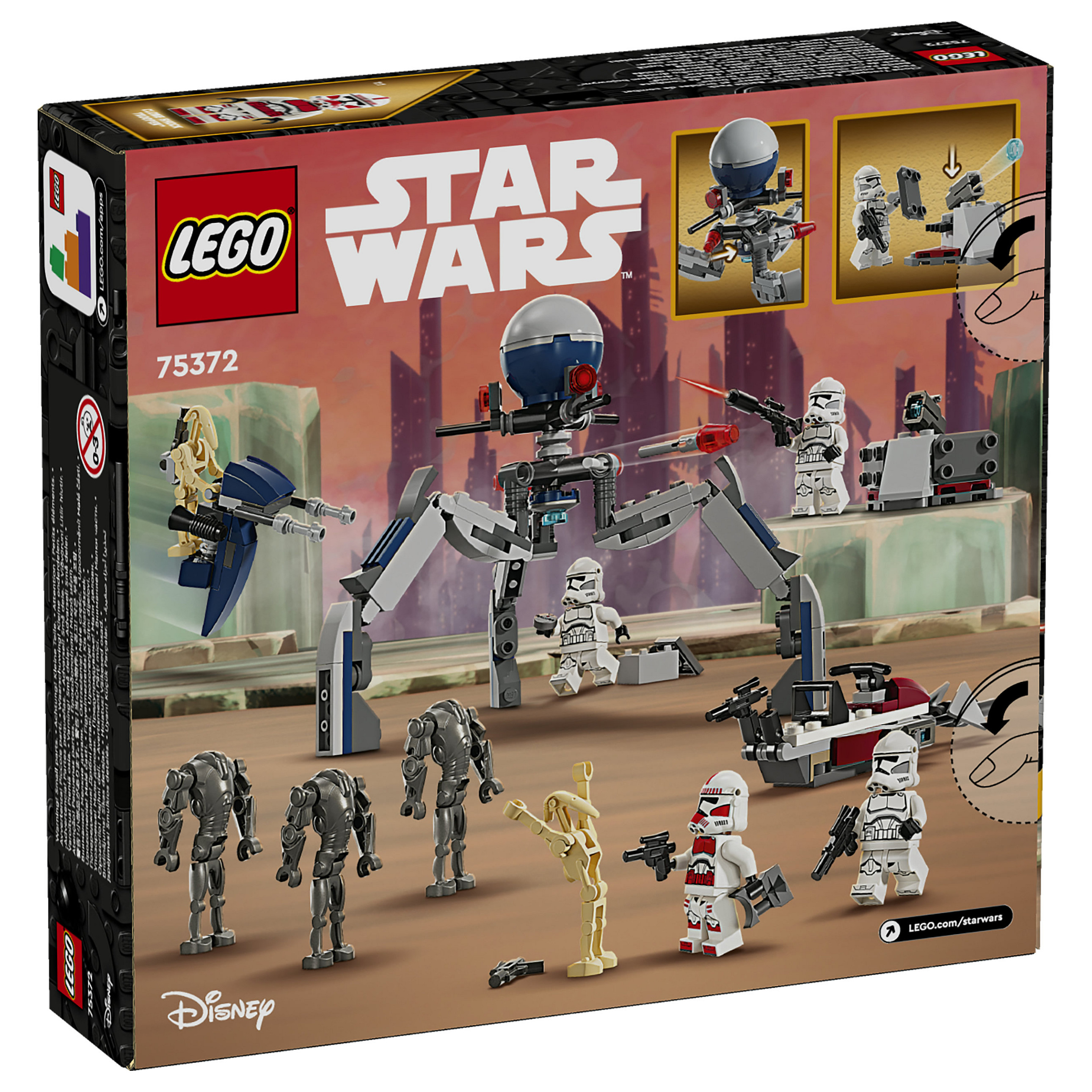 LEGO Star Wars Clone Trooper & Battle Droid Battle Pack 75372 - 11