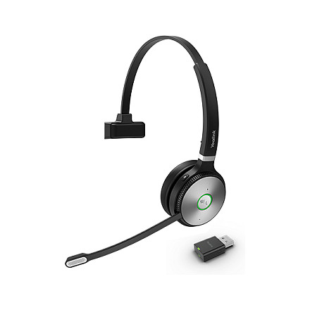 Kufje pa kabllo Yealink WH62 Mono Portable UC-DECT / DECT - Zezë/Gri