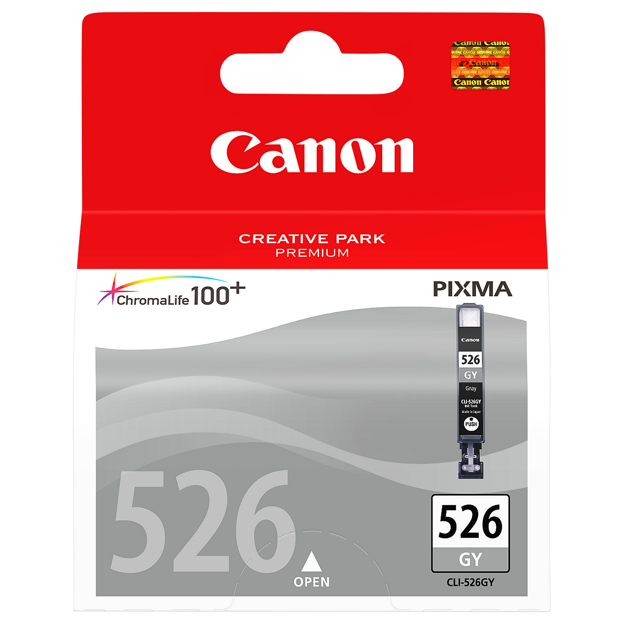 INK Canon CLI-526GY (4544B001) deri në kapacitet standard sipas ISO/IEC 24711 - Gri - 1