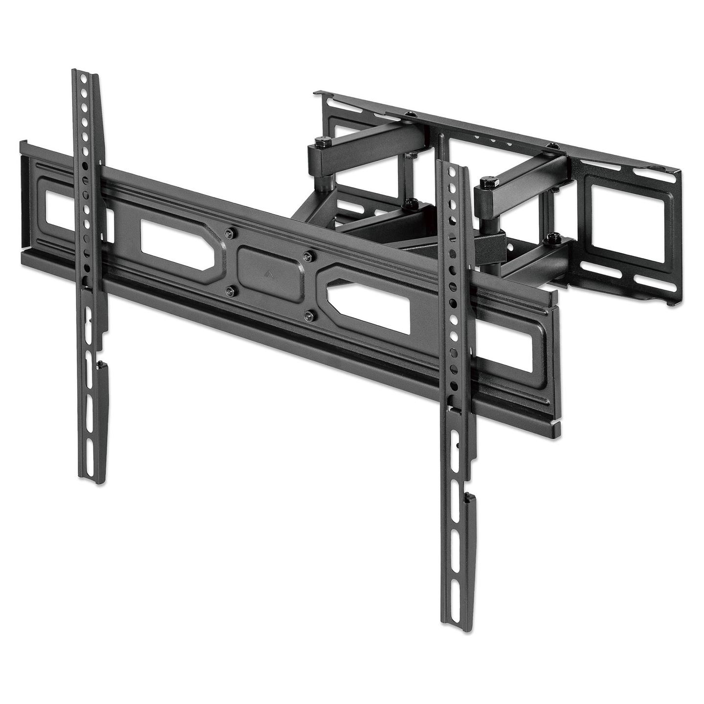 Mbajtëse për TV Manhattan 462440, 37"–80", Full Motion, 40kg, VESA 600×400 - Zezë